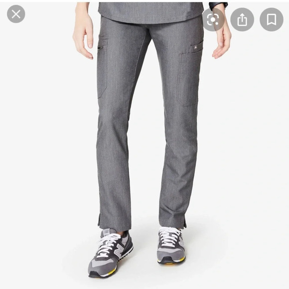 Figs Scrubs Livingston Gray Extra Small - Picture 1 of 6